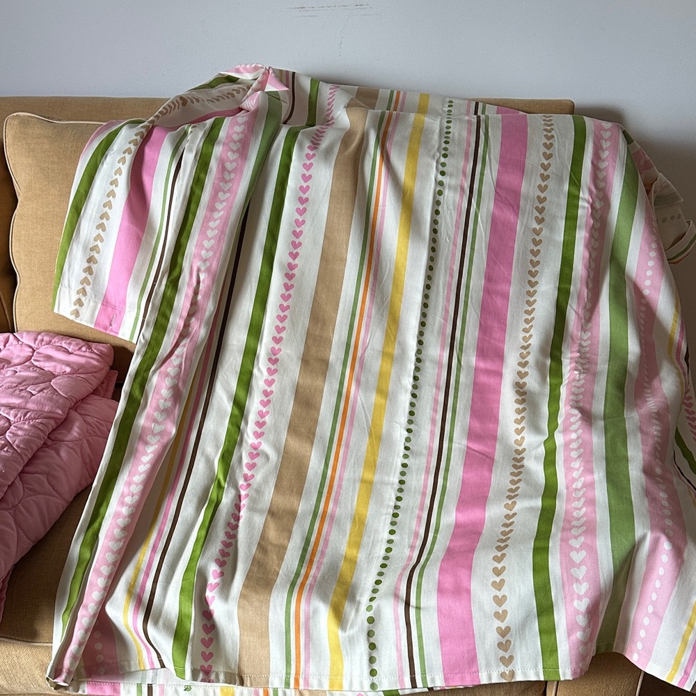 Striped Multicolor Shower Curtain